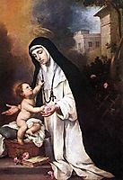 Saint Rose of Lima, murillo