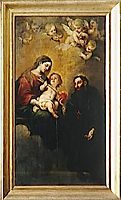 St. Augustine with the Virgin and Child, murillo