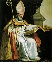 St. Isidore of Seville, 1655, murillo
