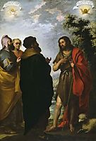 St. John the Baptist with the Scribes and Pharisees, c.1665, murillo