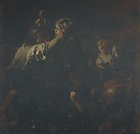 Two Kids are fighting, murillo