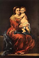 Virgin and Child with a Rosary, 1650-1655, murillo