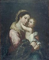 The Virgin And Infant Jesus, murillo