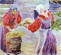Peasant Women, c.1894, musatov