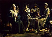 The Family of the peasants, c.1640, nain
