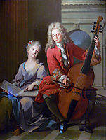 The Music Lesson, 1710, nattier