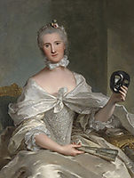 Portrait de la comtesse de Sérent, 1754, nattier
