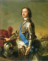 Portrait of Tsar Peter I, 1717, nattier