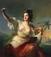 Terpsichore, Muse of Dance, 1739, nattier