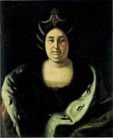 Tsarina Praskovia Fedorovna Saltikova, widow of Ivan V, nikitin