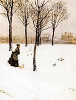 A Winter-s Landscape, 1875, nittis