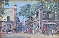 The Street of Blood, Delhi, 1880, north