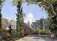 The Taj Mahal at Agra, North-West India, 1878, north