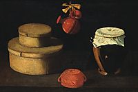 Natureza morta (caixa com potes), 1660, obidos