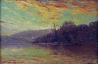 Autumn Sunset, 1908, onderdonk
