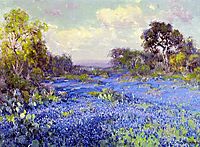 Blue Bonnets at Late Afternoon, 1915, onderdonk