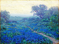 Bluebonnets at Sunrise, 1917, onderdonk