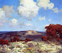 In the Hills of the Spanish Oaks, onderdonk