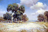 Landscape with Wagon, onderdonk