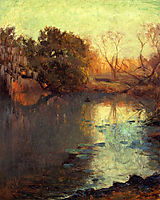 On The San Antonio River, 1910, onderdonk
