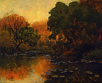 San Antonio River, 1920, onderdonk