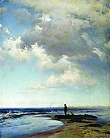 At the seashore, 1884, orlovsky