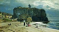 City on the seashore, c.1875, orlovsky