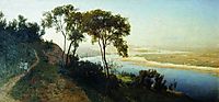 Vicinity of Kiev. Over the Dnieper., 1884, orlovsky