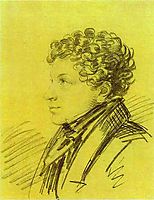 Portrait of Leo Pushkin, c.1822, orlowski