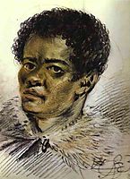 Portrait of a Negro, Orlovski-s Servant, 1823, orlowski