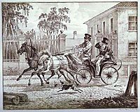 Town Carriage (Droshky), 1820, orlowski