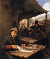 The Fishmarket, 1659, ostadeadriaen