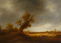 Landscape with an Old Oak, c.1640, ostadeadriaen