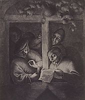 The Singers at the Window, c.1667, ostadeadriaen