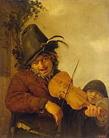 Wandering Musician, 1648, ostadeadriaen