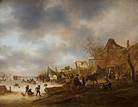 Winter Landscape, 1645, ostadeisaac