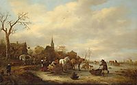 Winter Landscape, 1643, ostadeisaac