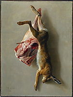 A Hare and a Leg of Lamb, 1742, oudry