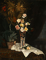 Still life with flowers, 1877, pantazis