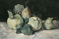 Still life with quinces, 1880, pantazis