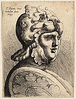 Helmet shaped like lion, parmigianino