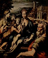 Madonna with Saint Zacharias, 1530, parmigianino