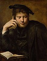 Man with a Book, 1526, parmigianino