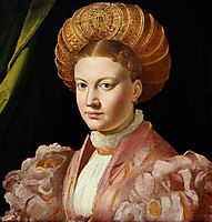 Portrait of a young woman, possibly Countess Gozzadini, c.1530, parmigianino