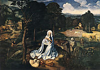 Rest During The Flight To Egypt, patinir