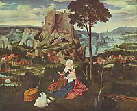 The Rest of the Flight into Egypt, 1524, patinir