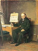 Art teacher , 1867, perov