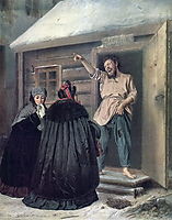 Caretaker Letting an Apartment to a Lady, perov