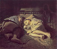 Children Sleeping, 1870, perov