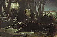 Christ in Gethsemane , 1878, perov
